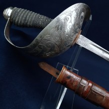 British WW1 1912 Pattern Cavalry Officers Sword 2nd Lt Frank DArcy Blofeld, 2nd Life Guards 1